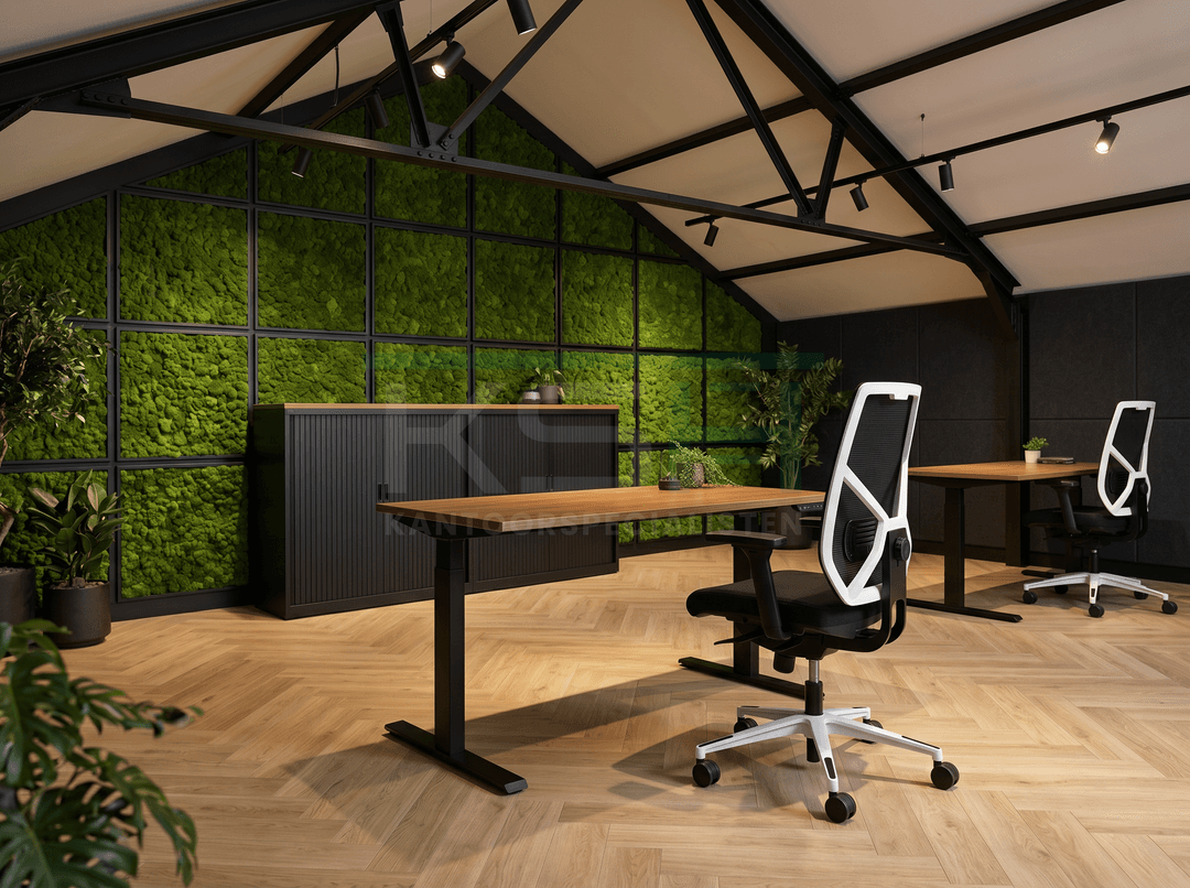 NPR Ergonomische bureaustoel 'Monaco' Wit