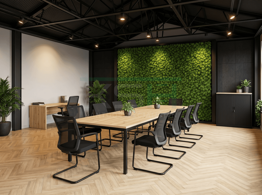 Vergaderstoel 'Dozza' – Zwart