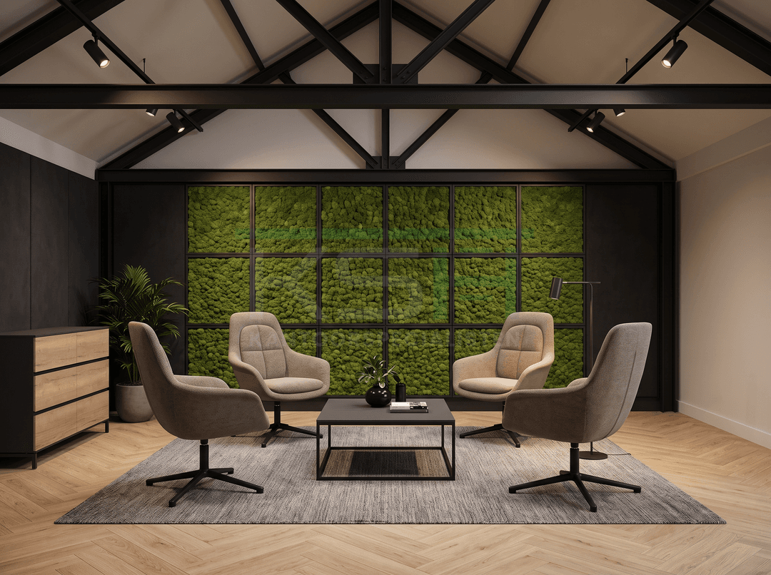 Loungefauteuil 'Daan' – Grijs