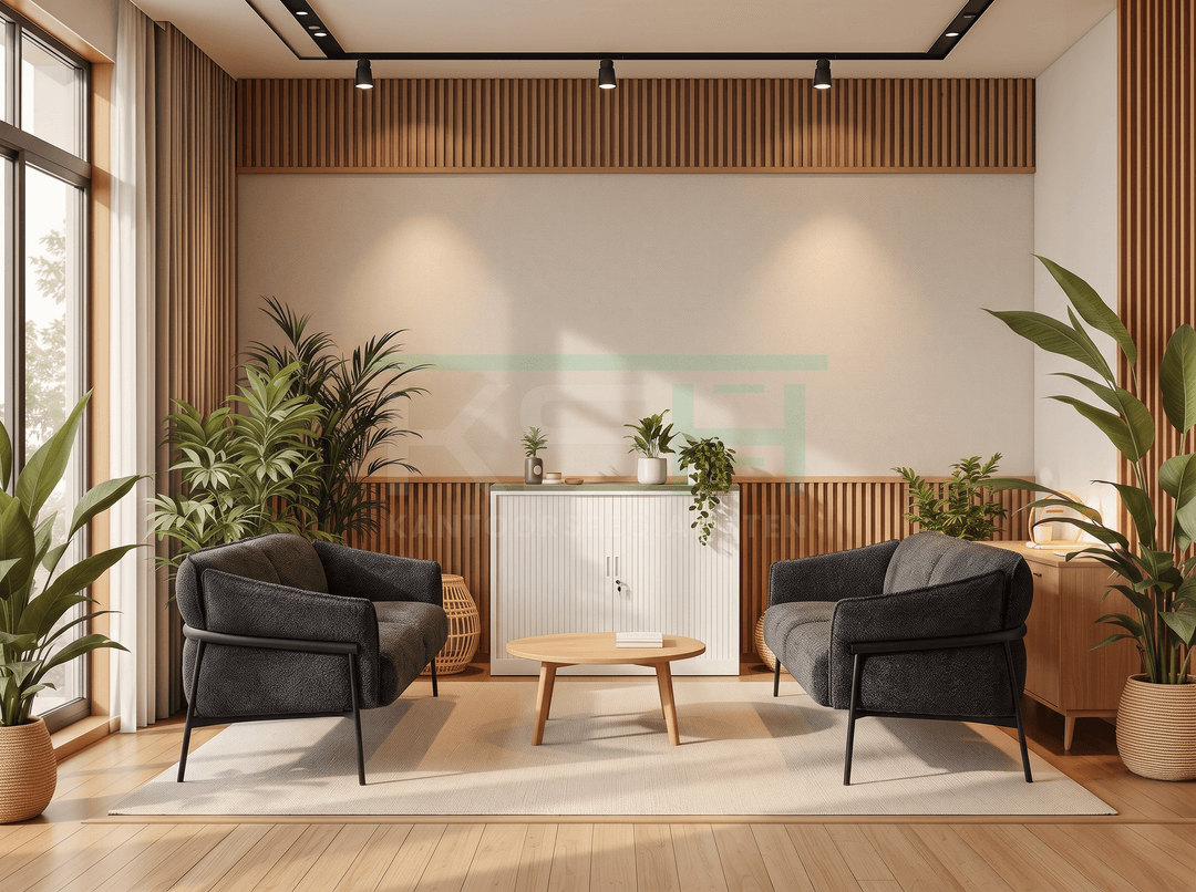 Loungebank 'Fenna' – Zwart