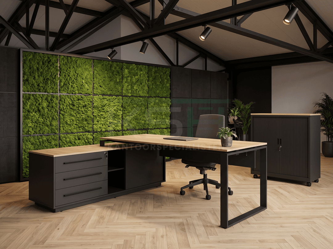 Directie bureau 'Matteo plus' 224x180cm