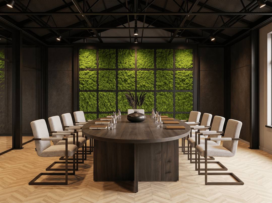 Vergadertafel 'Manager' 320x120cm Donker eiken