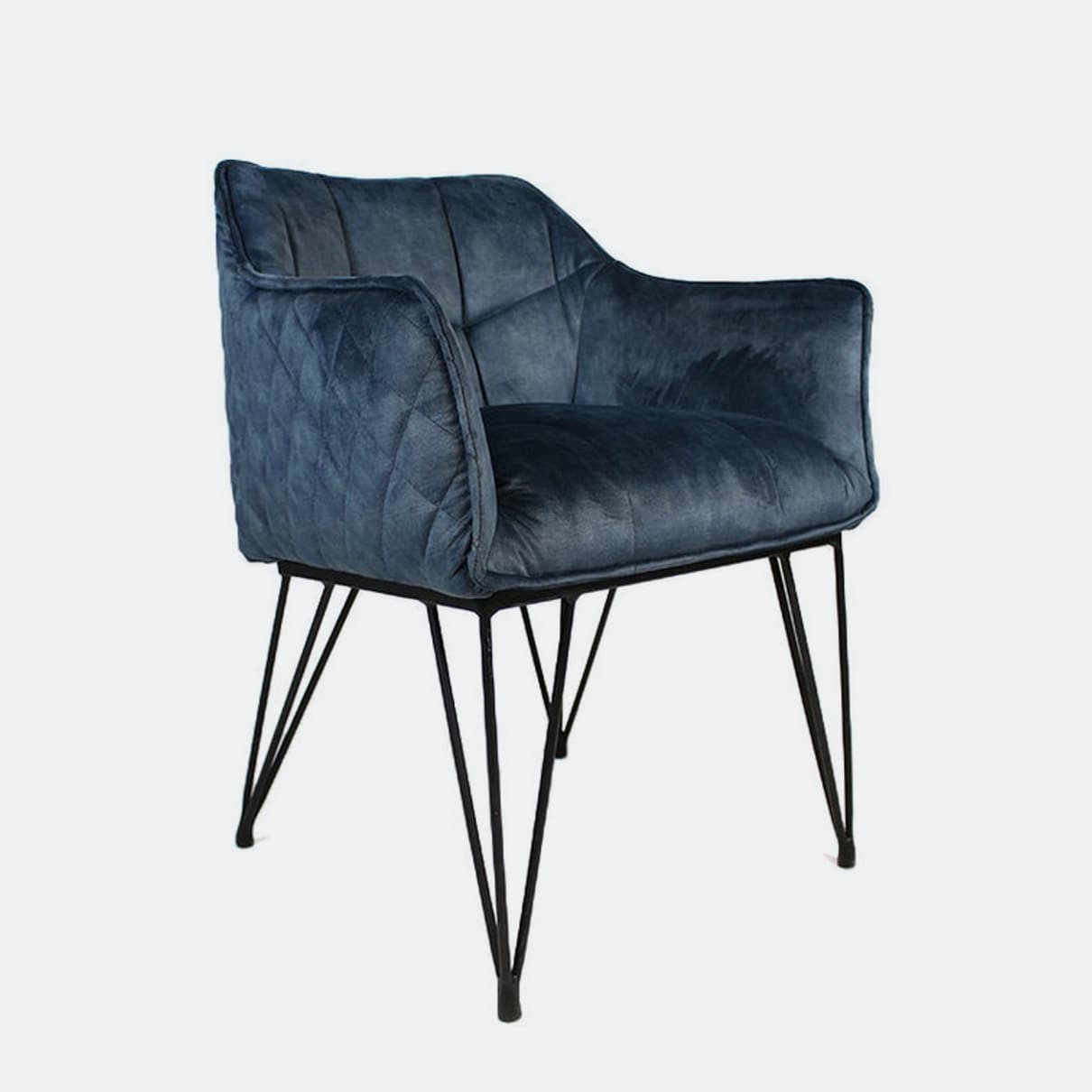 Vergaderstoel 'Bram' — Blauw