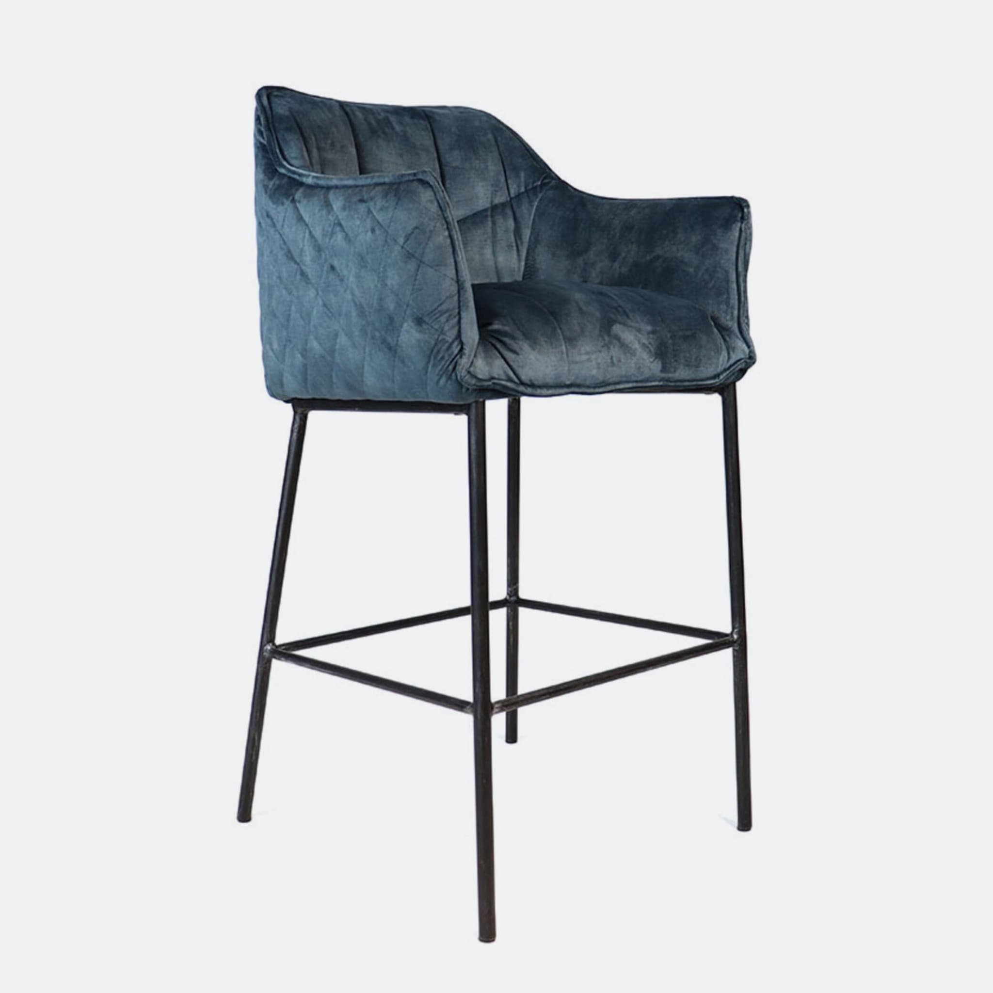 Barkruk 'Bram' — Blauw