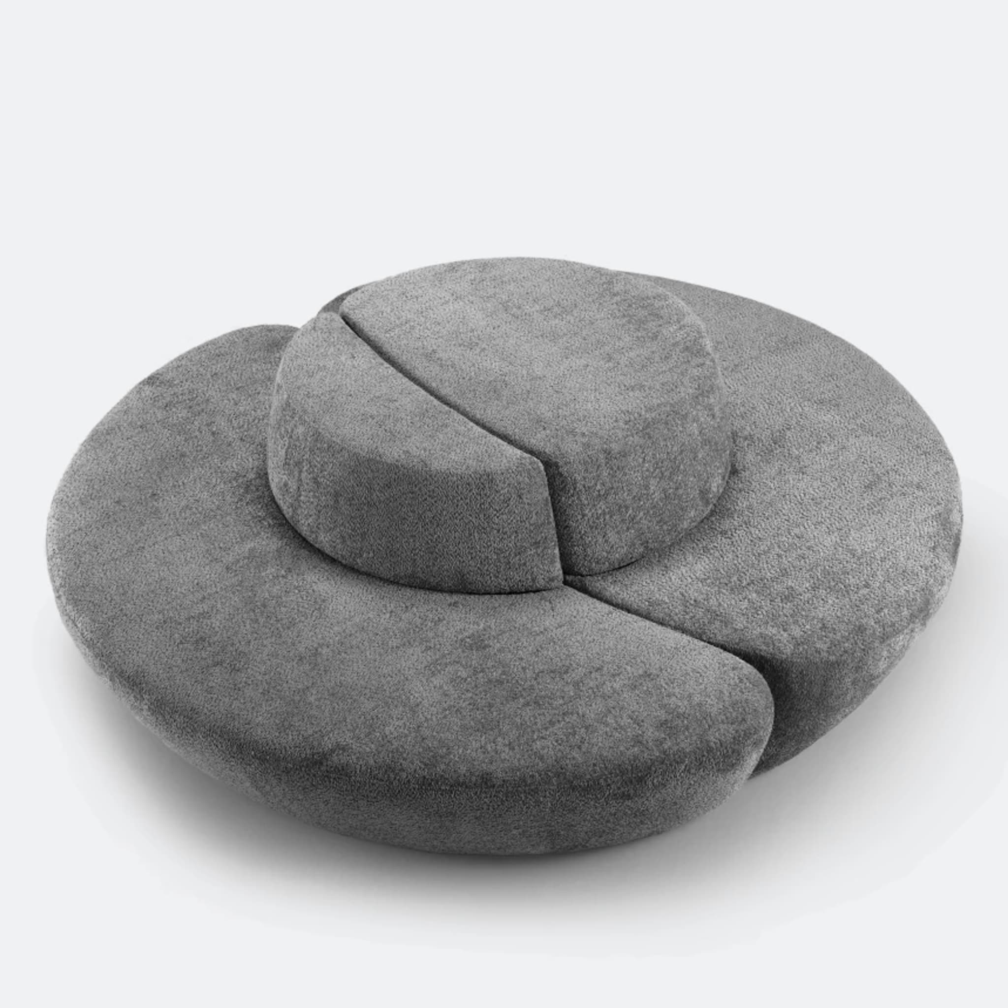 Modulaire loungebank 'Iris' — set — Grijs