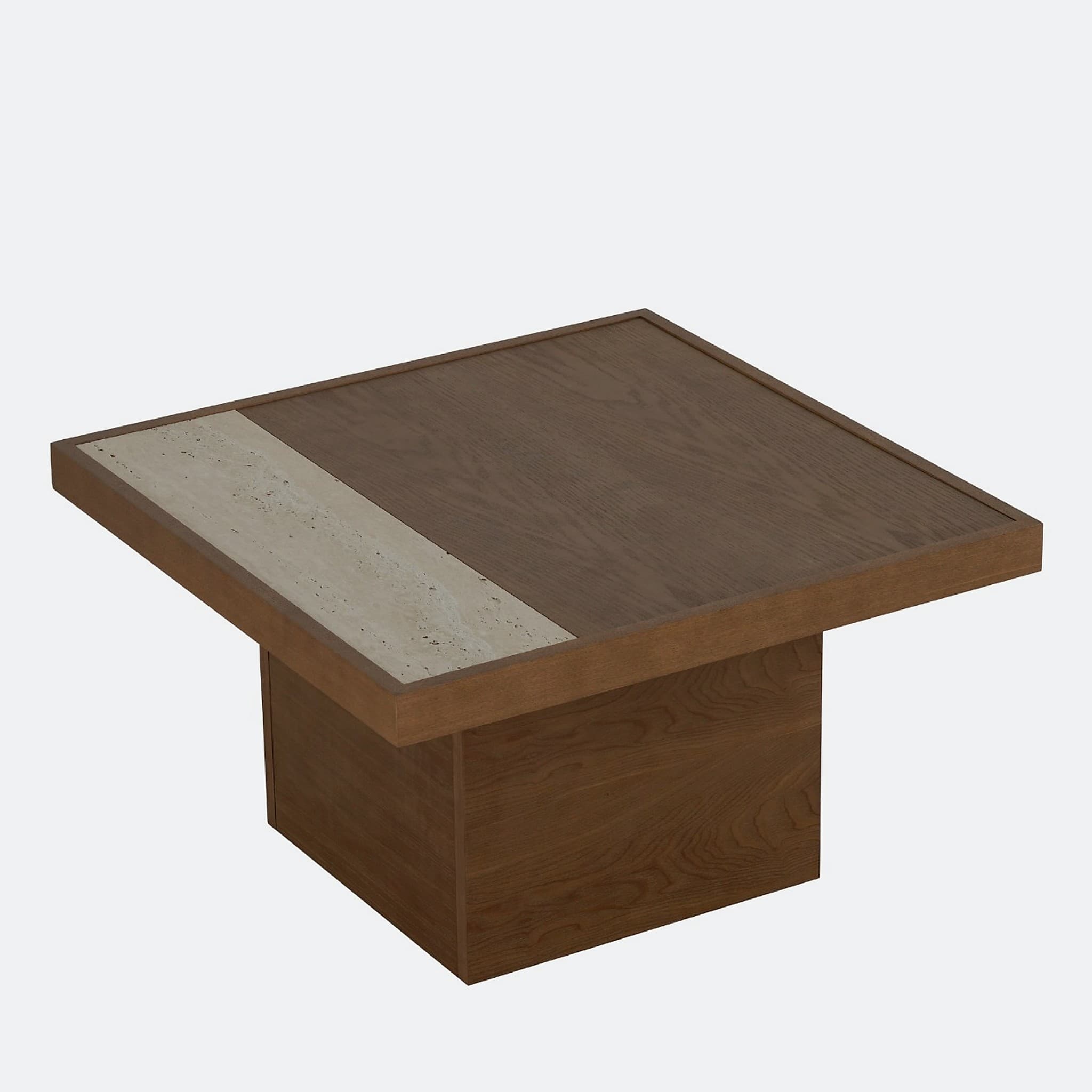 Salontafel 'Ynte' — Rustiek eiken