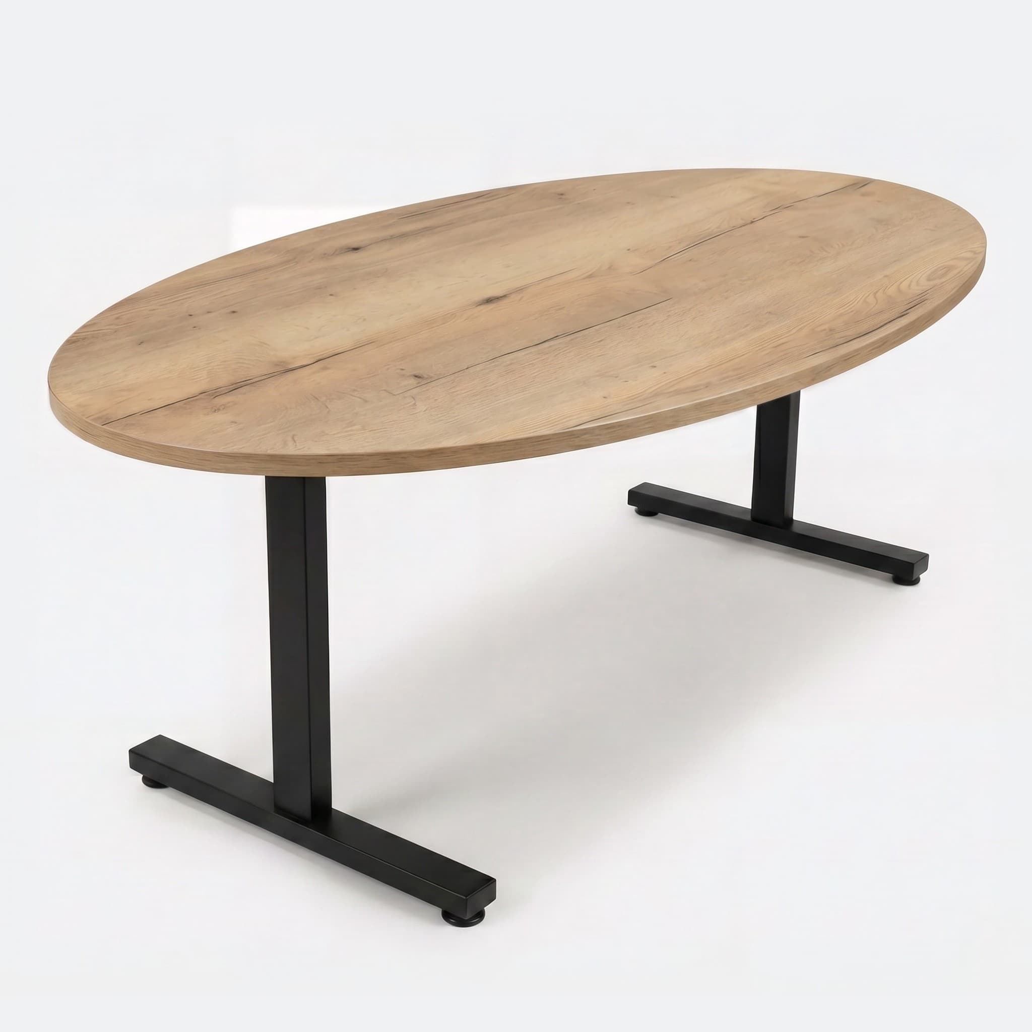 Vergadertafel Ovaal – Vamo T-poot