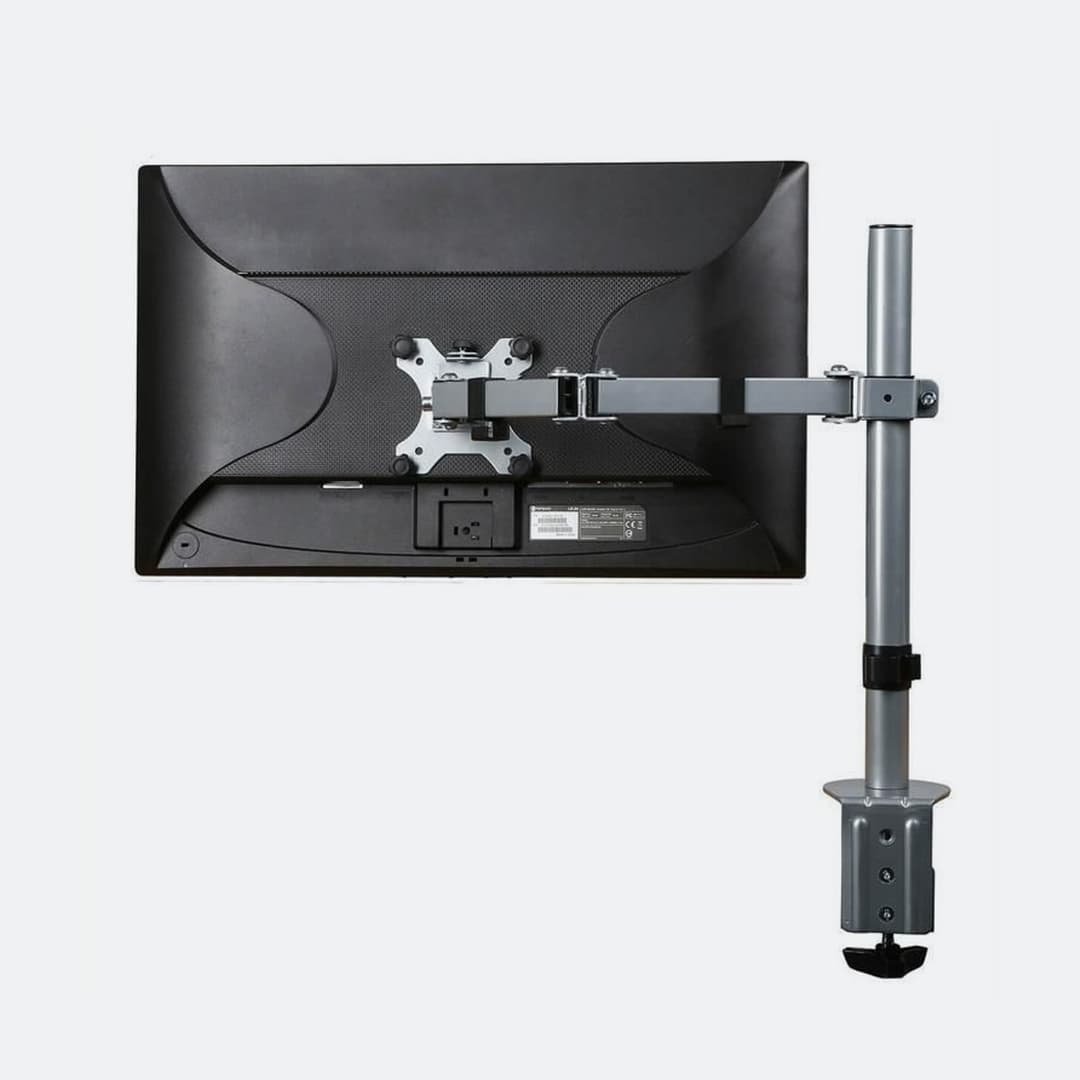 KSH Enkele Monitorarm Basic Aluminium