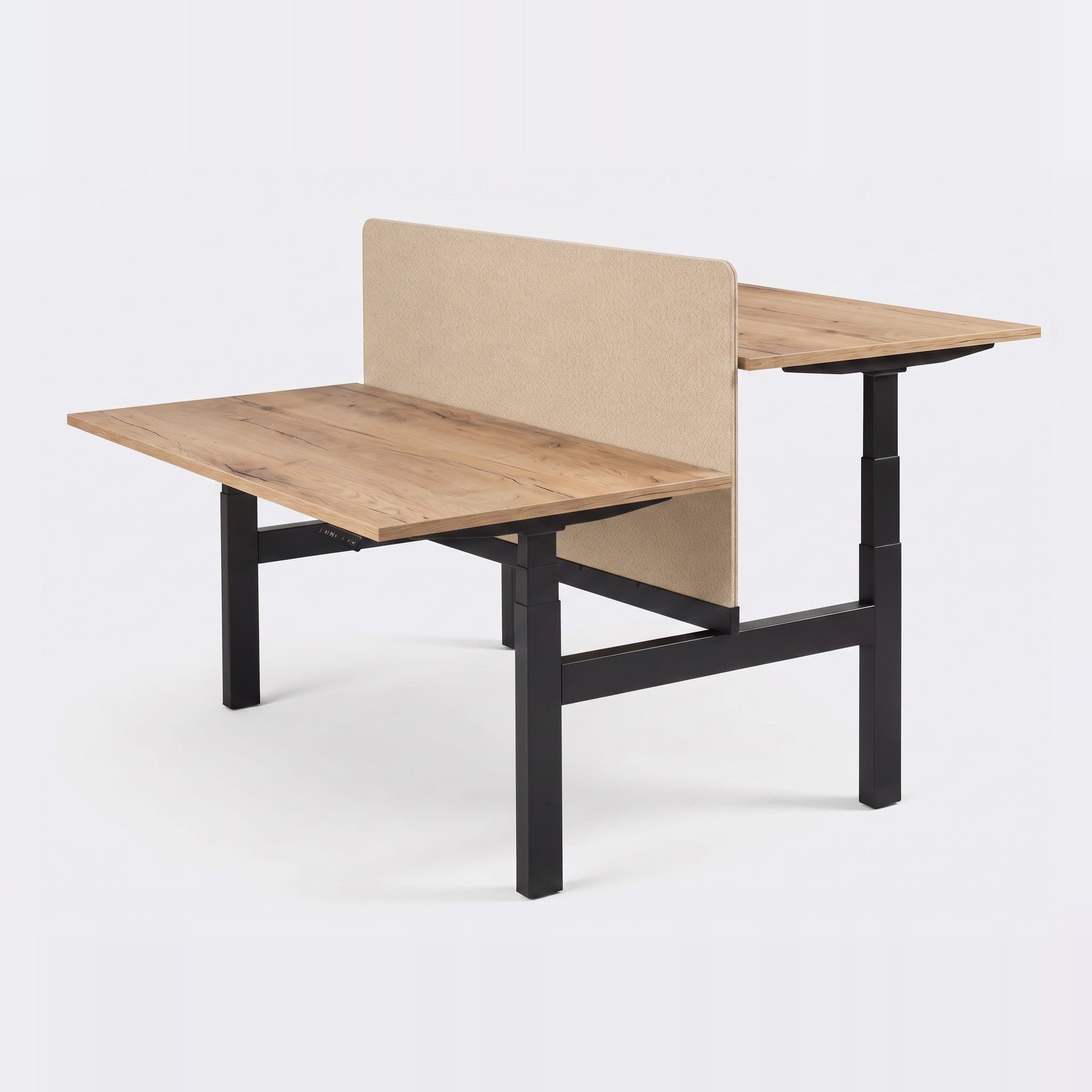 Zit-sta duo-bureau elektrisch 'Professional'
