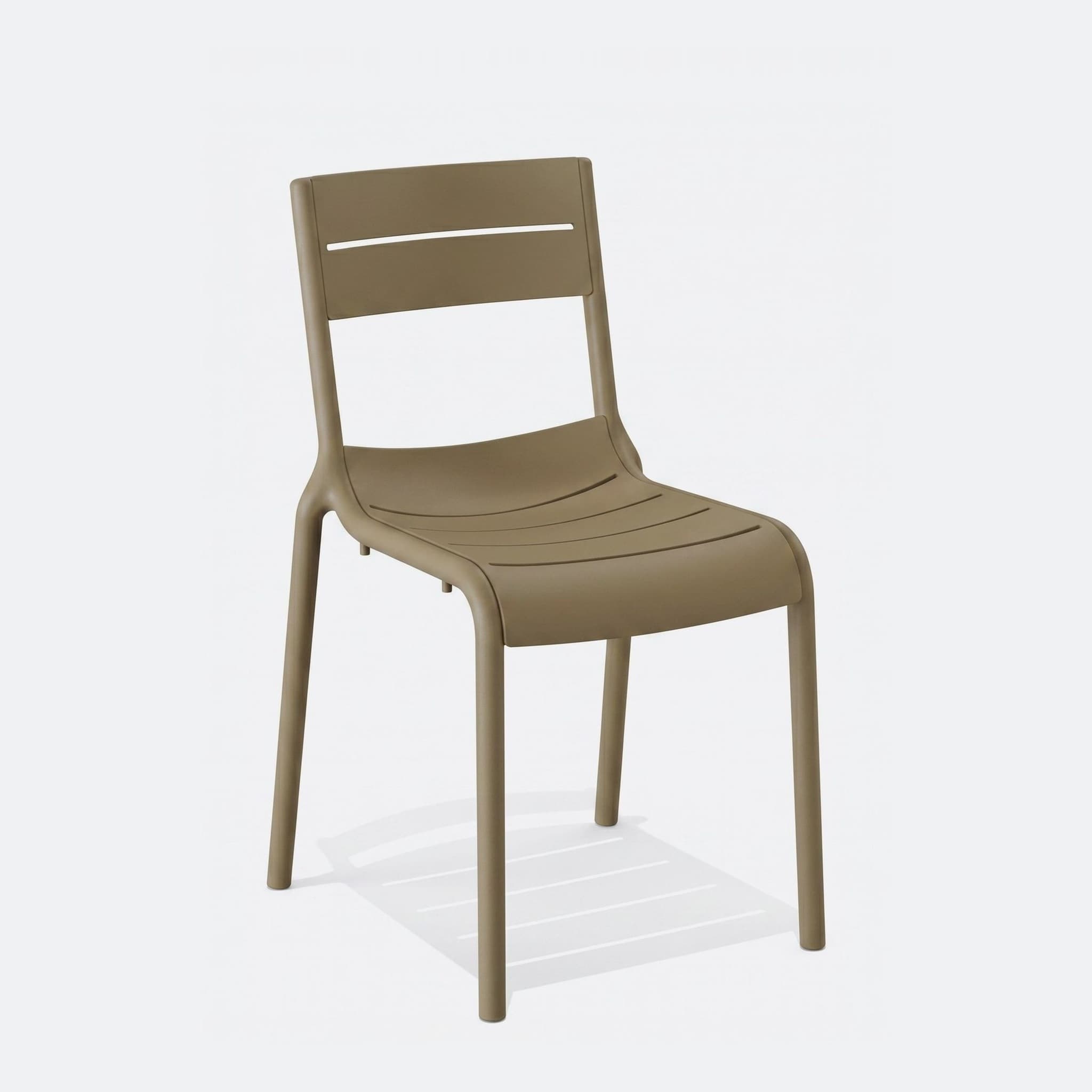 Kantinestoel 'Lex' — Beige