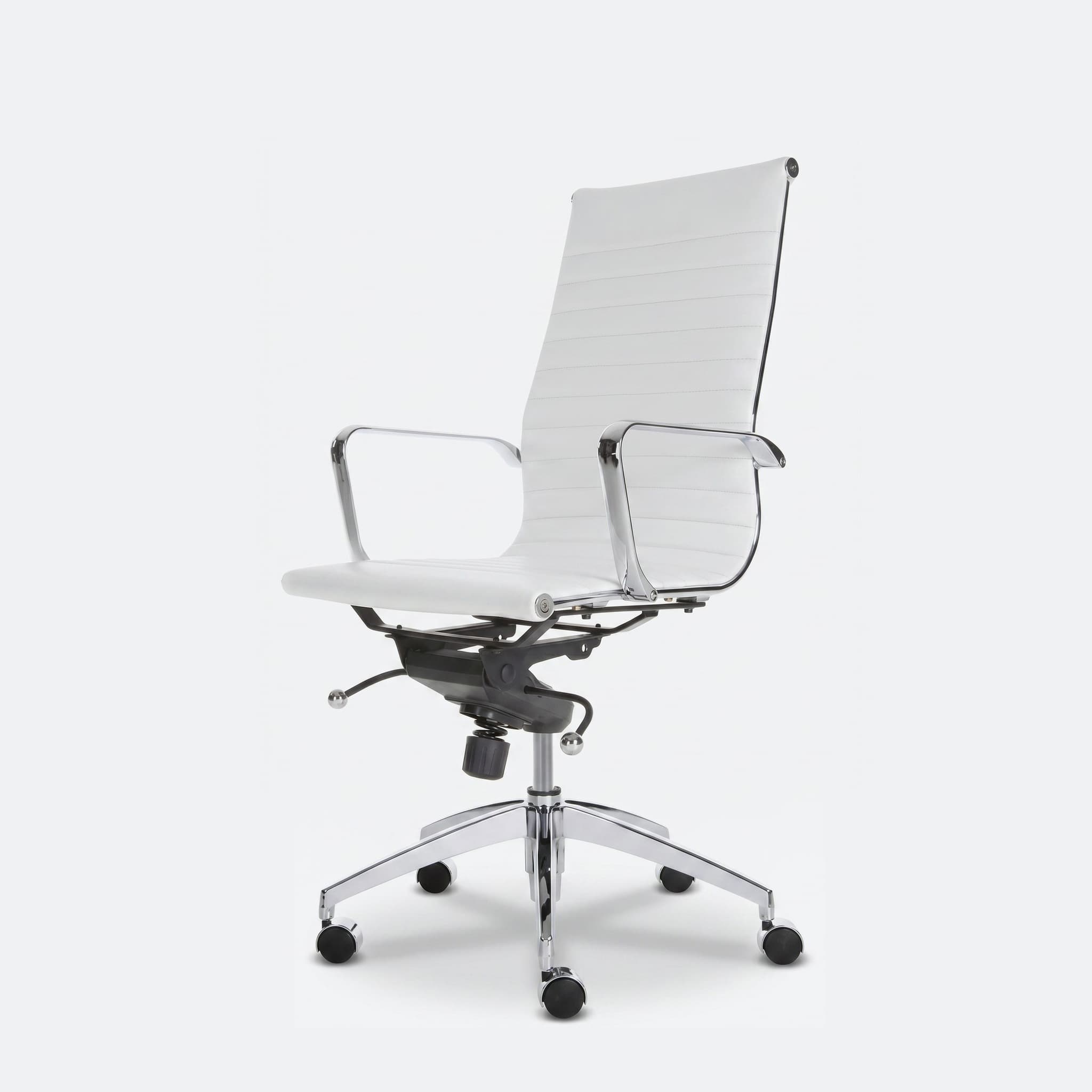 Directiebureaustoel 'Milaan' — Wit